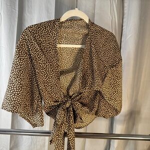 Brown Swimsuit Cover Up